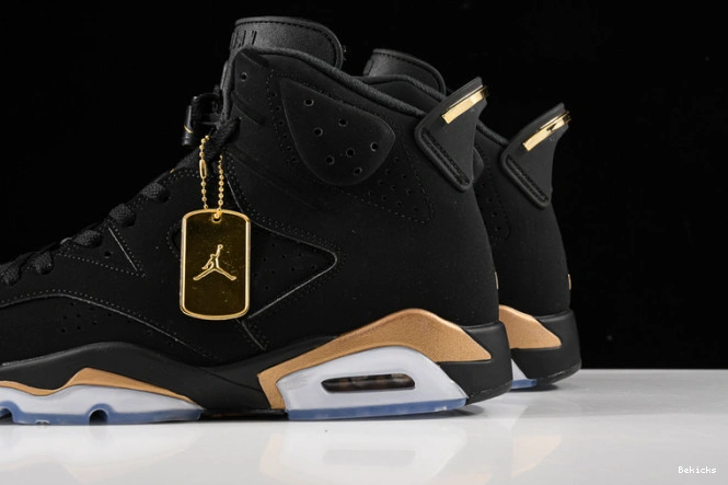 Rep BK ct4954-007 6 moments dmp defining 2020 jordan black air gold 1117